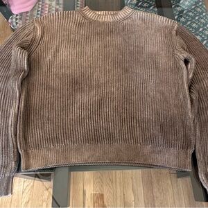 Brown KTWO studios knit